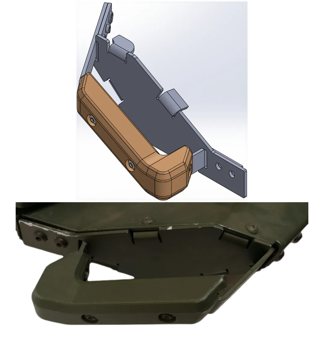 Unmanned Ground Vehicle handle